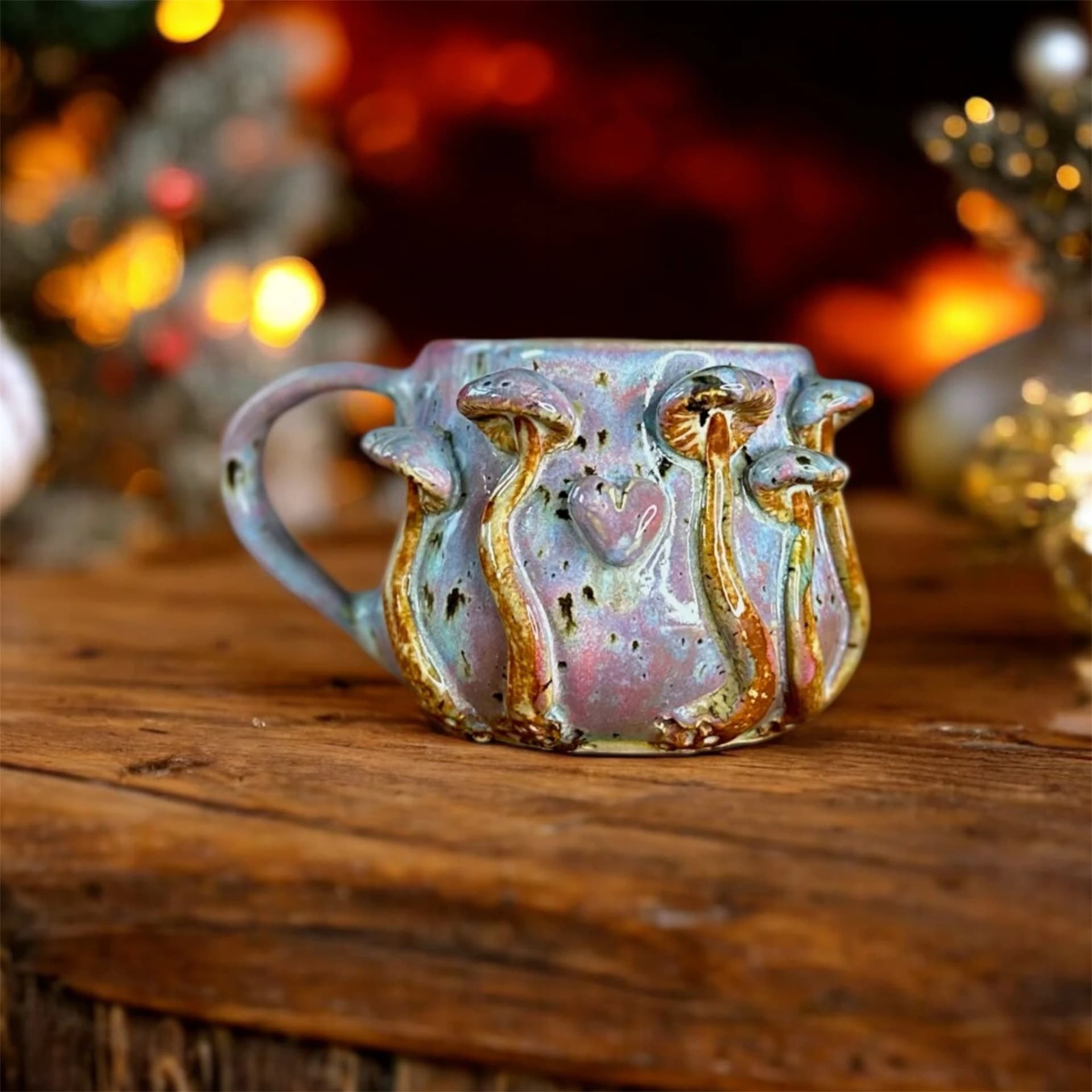 Kubek Grzybowy Las — opalizujący