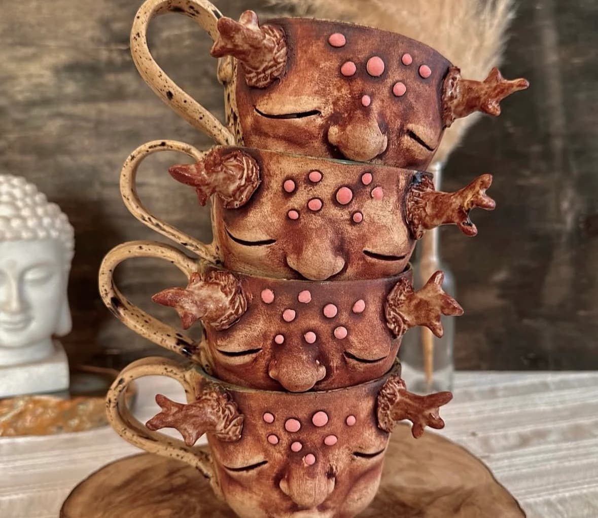 Faun z talerzykiem — Leśna Wróżka - zdjęcie 2