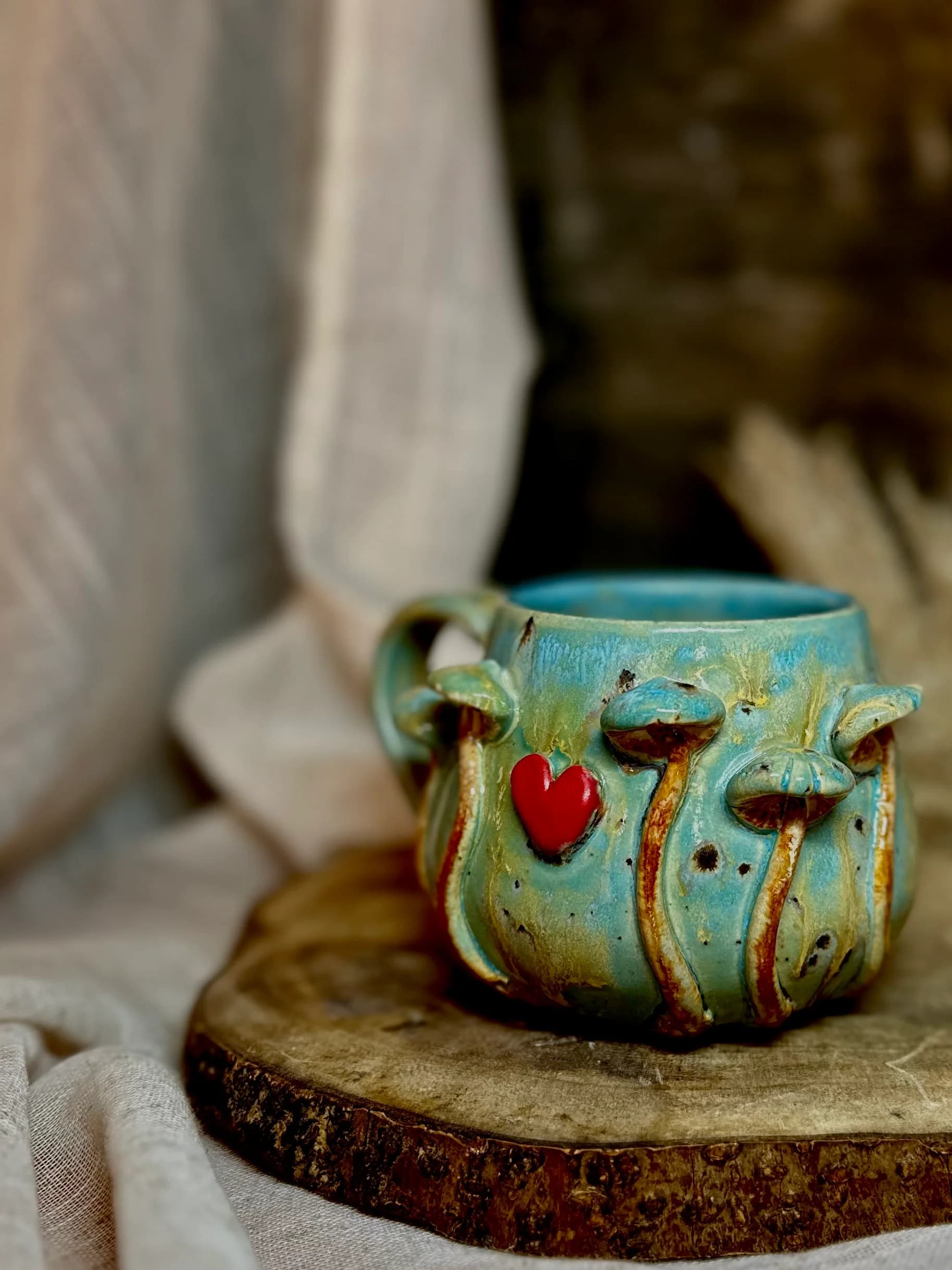 Serce Lasu - kubek ceramiczny 400ml - zdjęcie 3