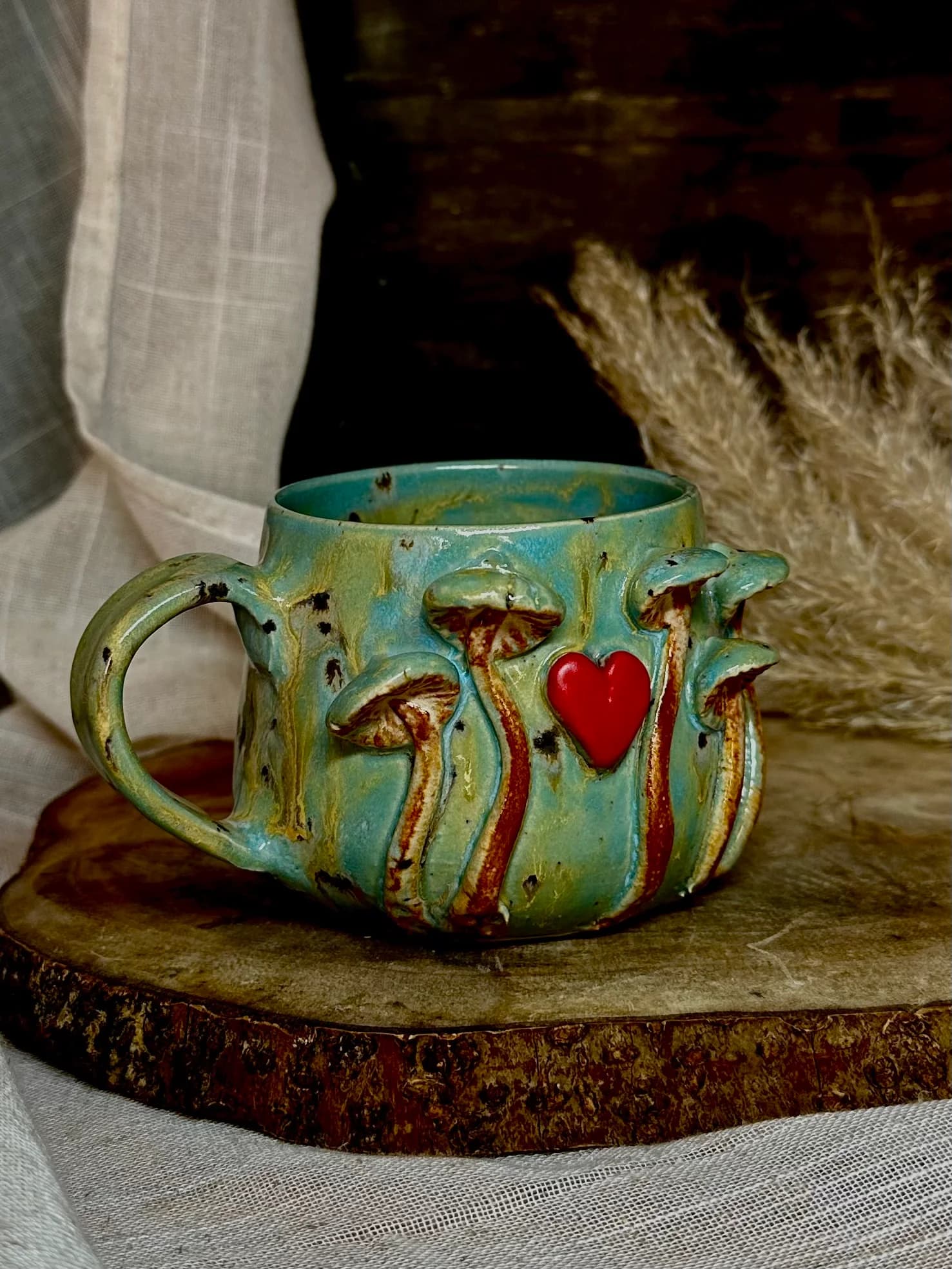 Serce Lasu - kubek ceramiczny 300ml - zdjęcie 2