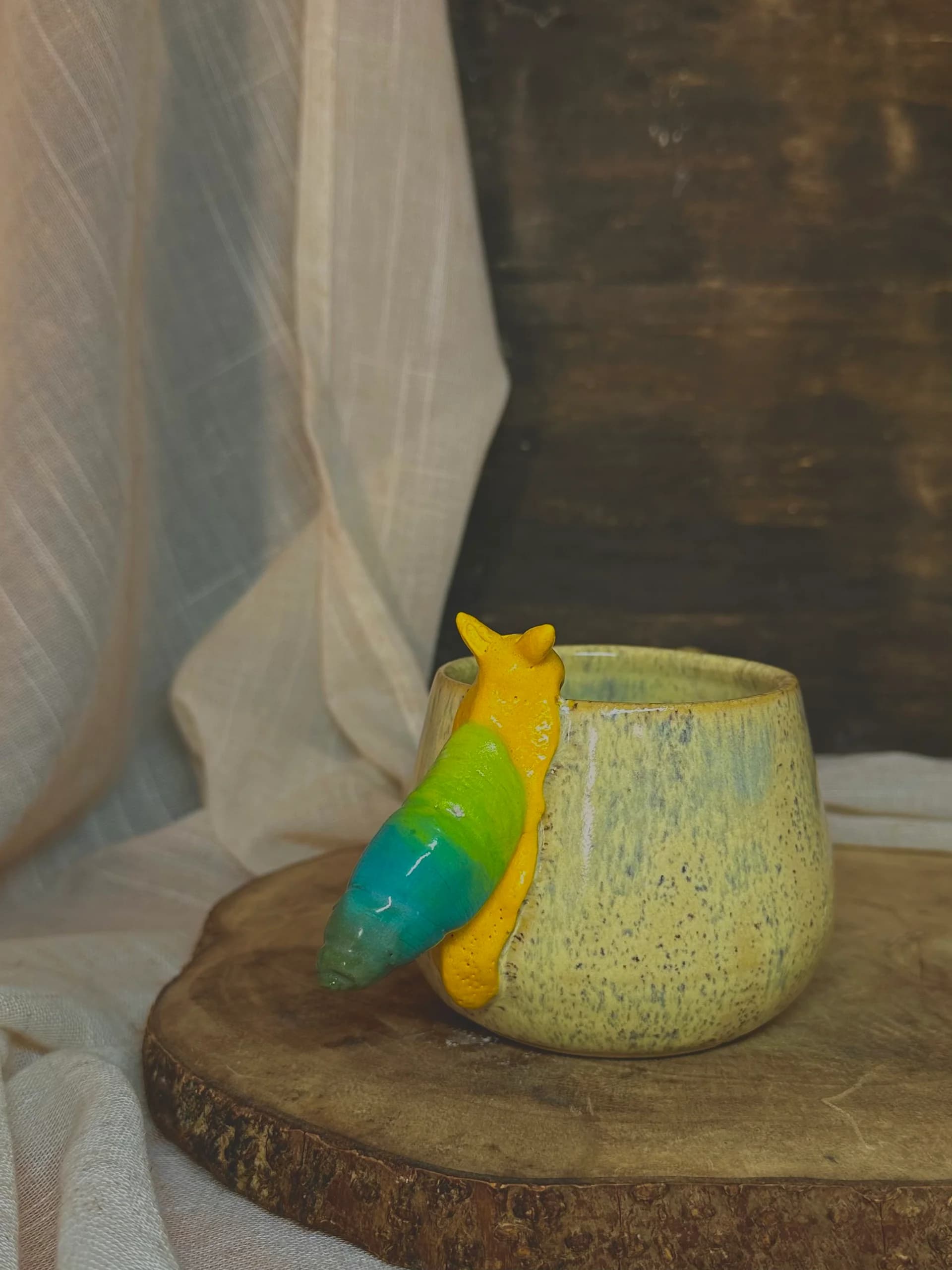 Ślimak - kubek ceramiczny 300ml - zdjęcie 3