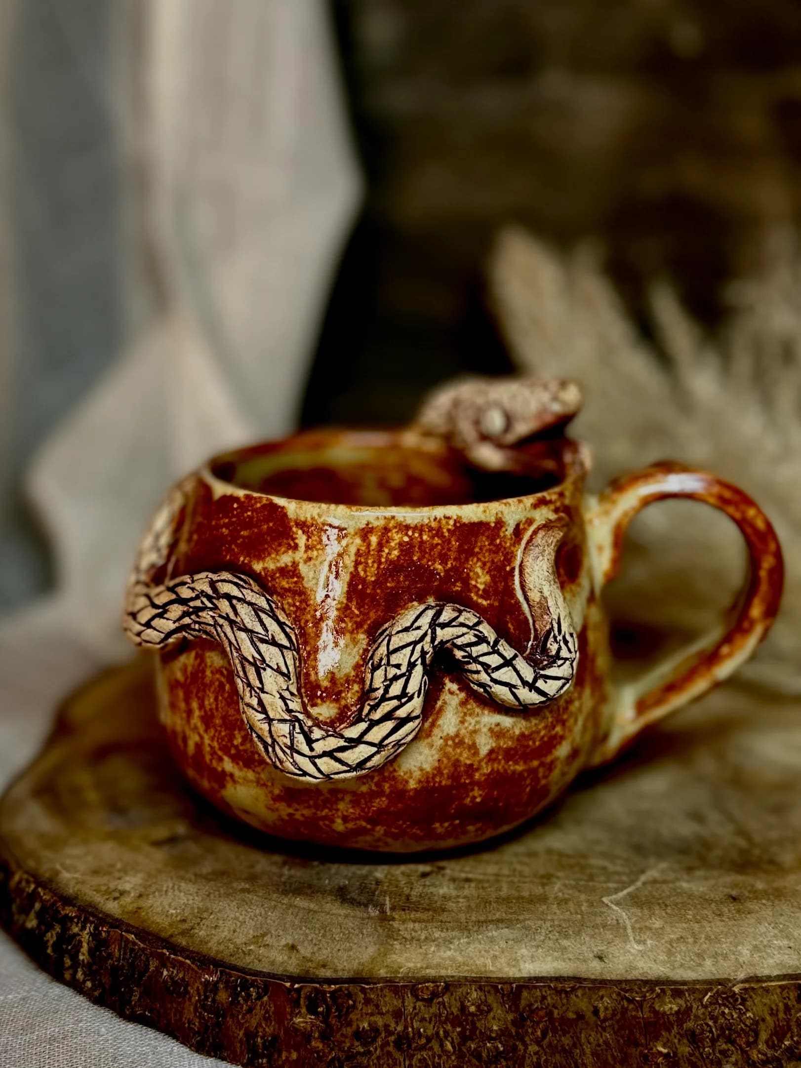 Wąż - kubek ceramiczny 350ml