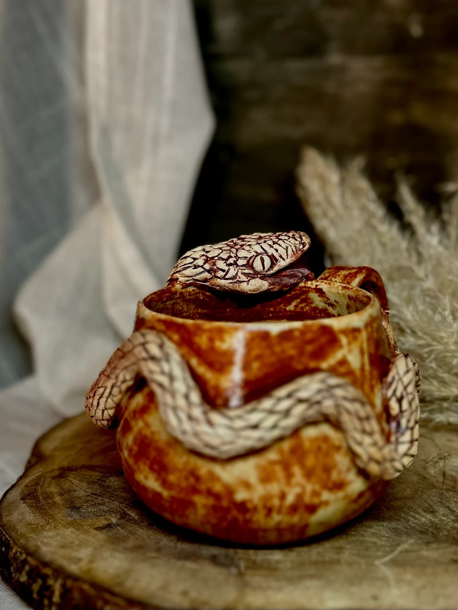 Wąż - kubek ceramiczny 350ml - zdjęcie 2