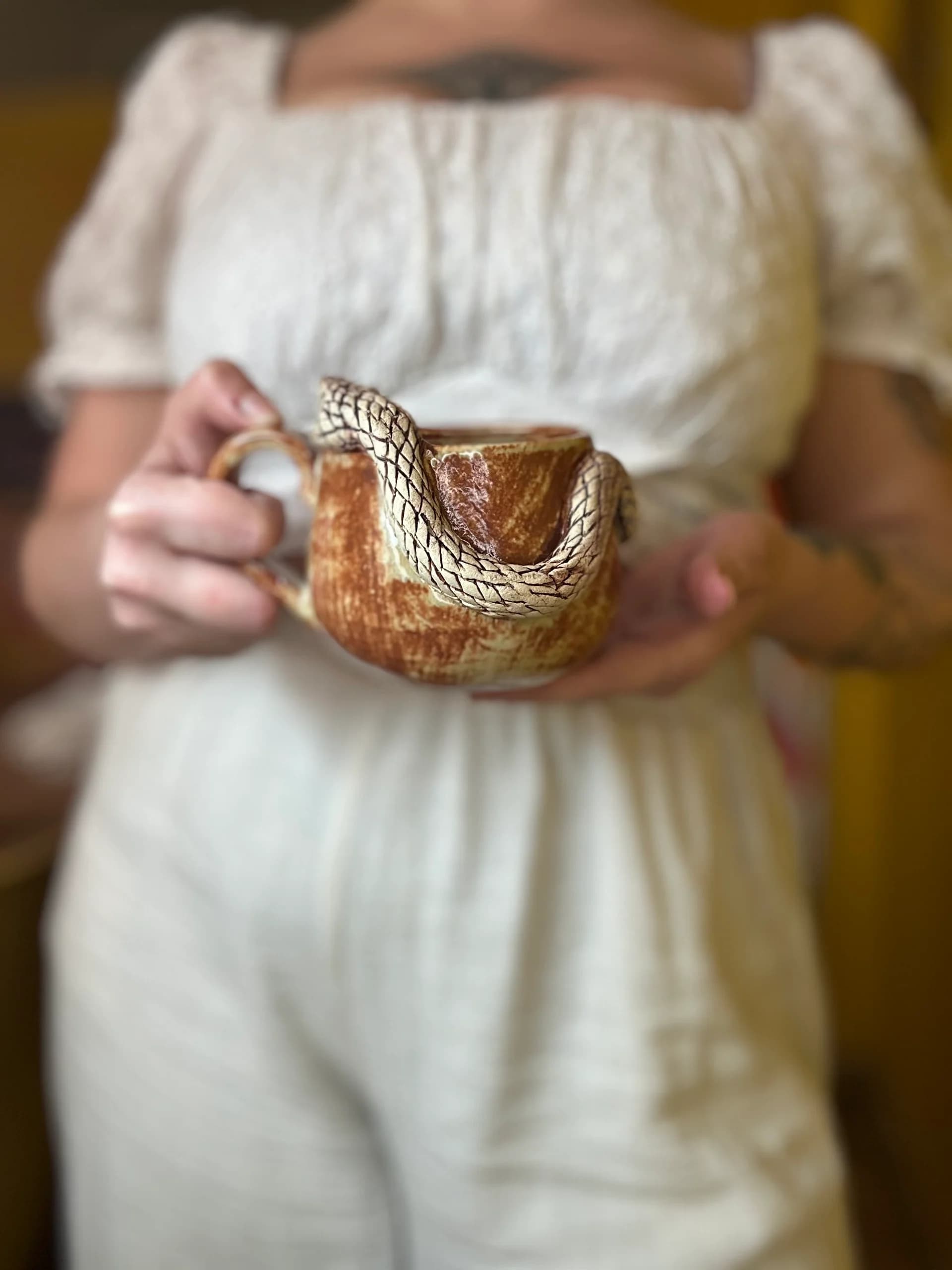 Wąż - kubek ceramiczny 350ml - zdjęcie 4