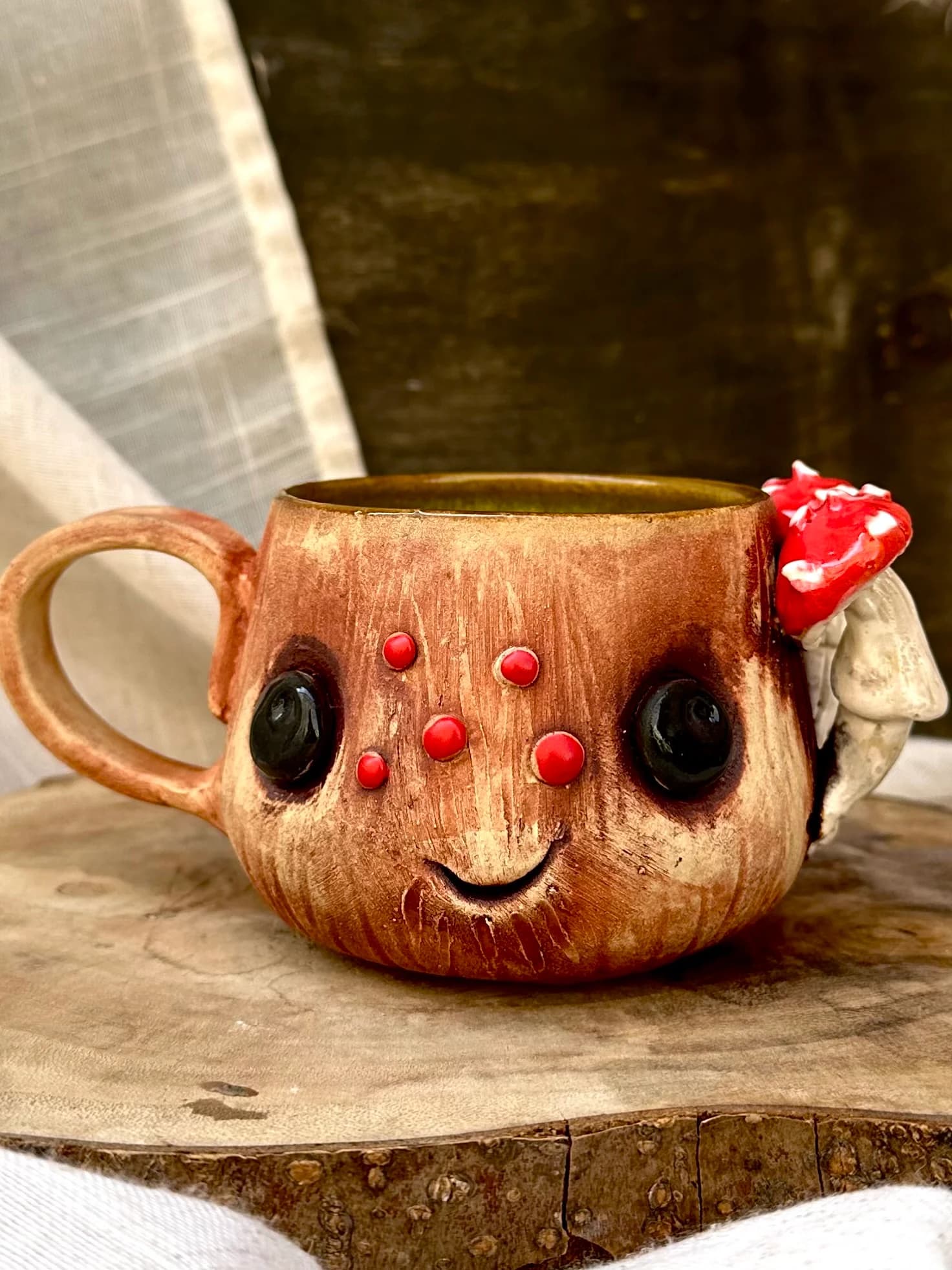 Bugaj Amanita - kubek ceramiczny 300ml