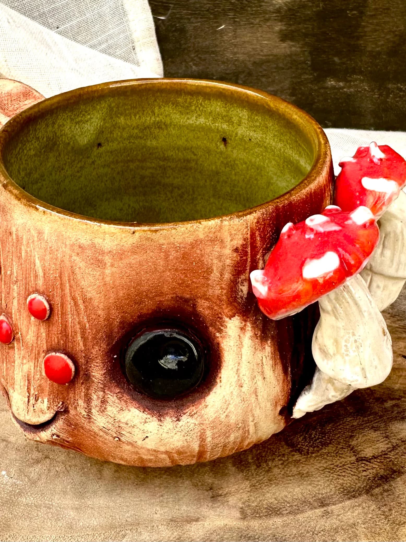 Bugaj Amanita - kubek ceramiczny 300ml - zdjęcie 2