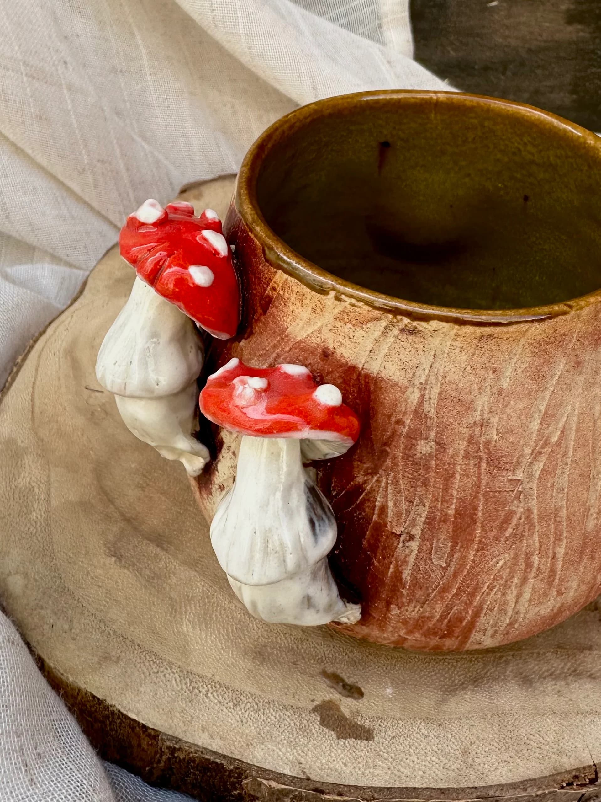 Bugaj Amanita - kubek ceramiczny 350ml - zdjęcie 3