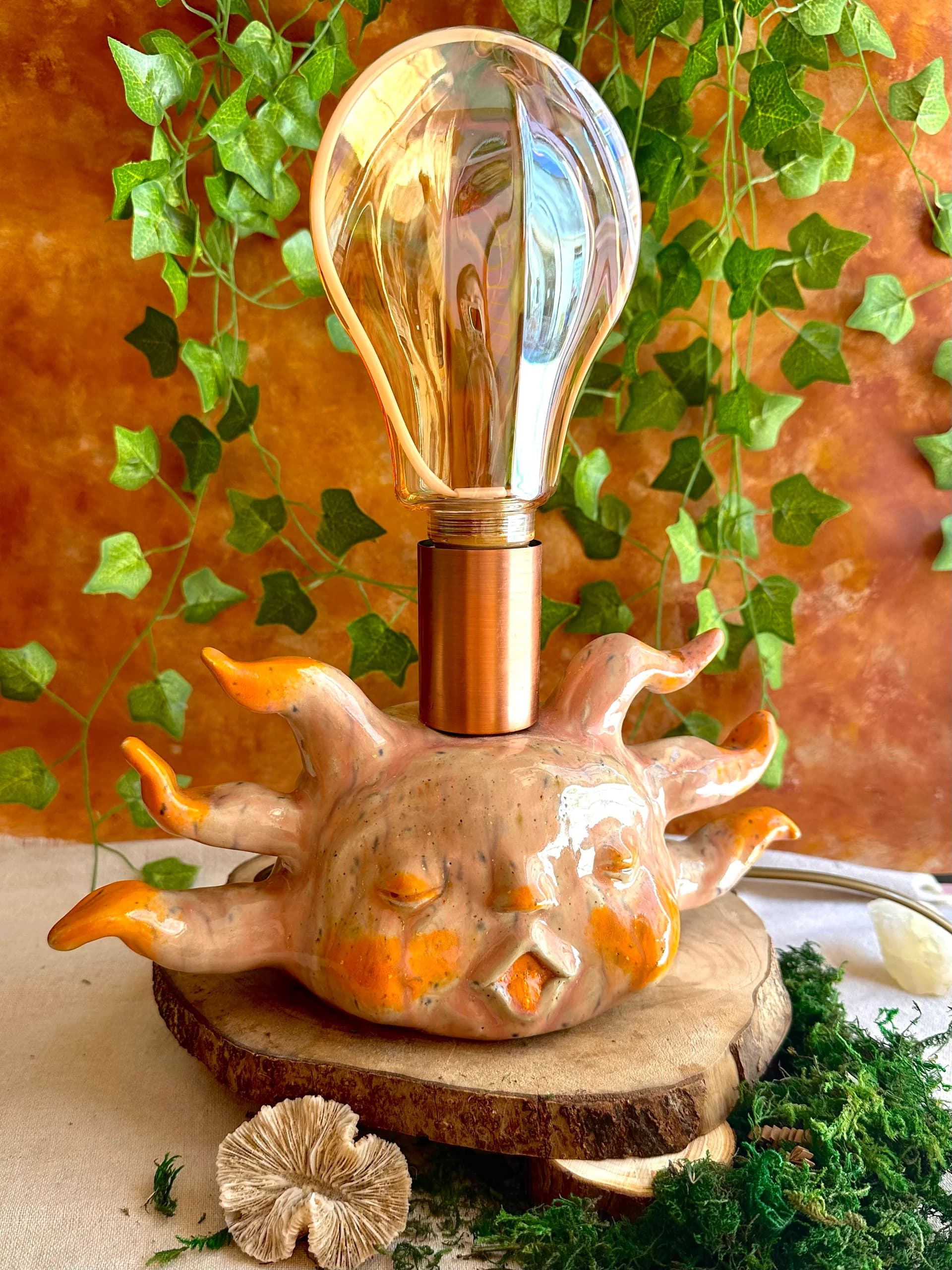 Słońce - lampa stołowa - zdjęcie 7