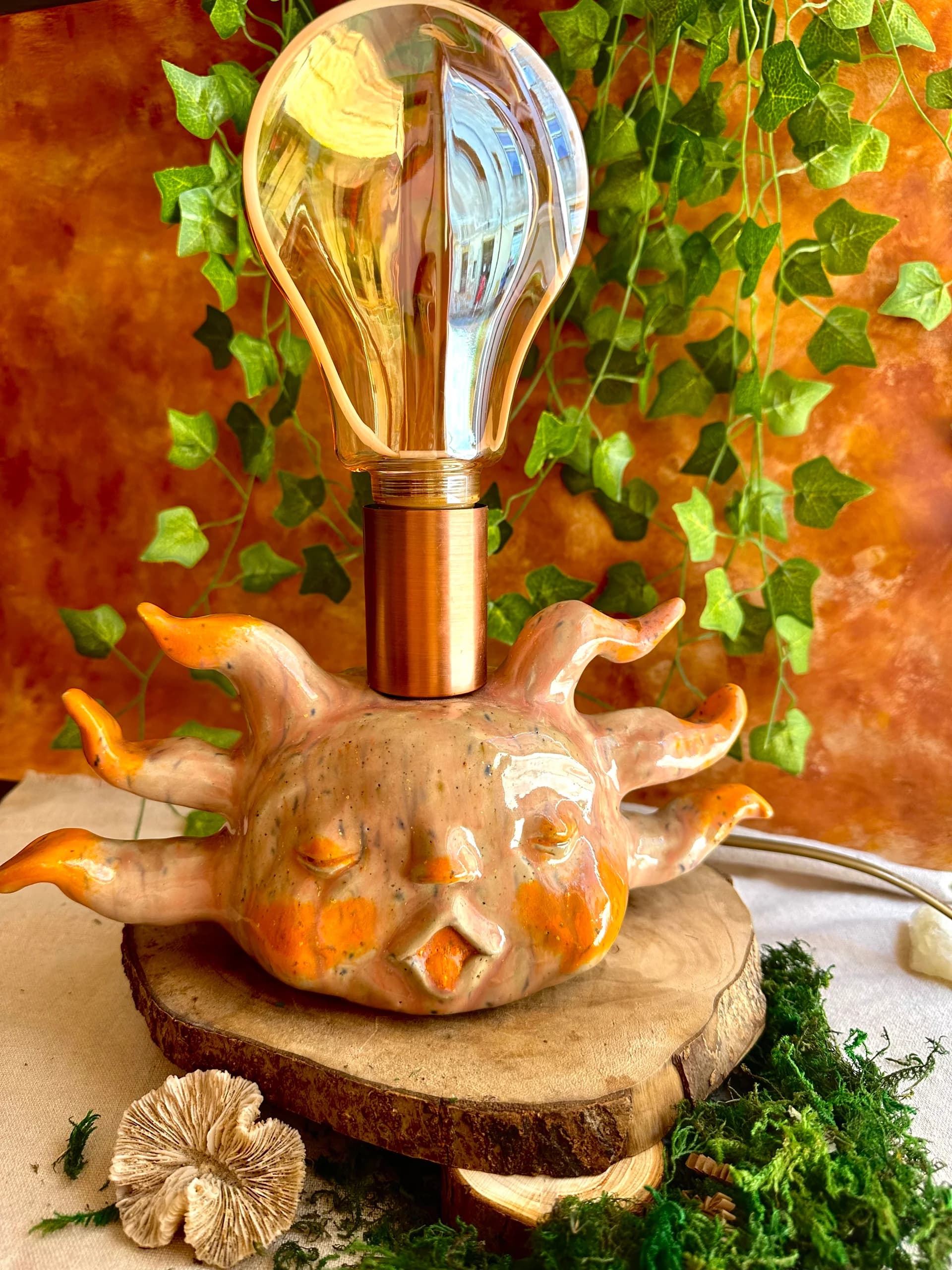 Słońce - lampa stołowa - zdjęcie 2