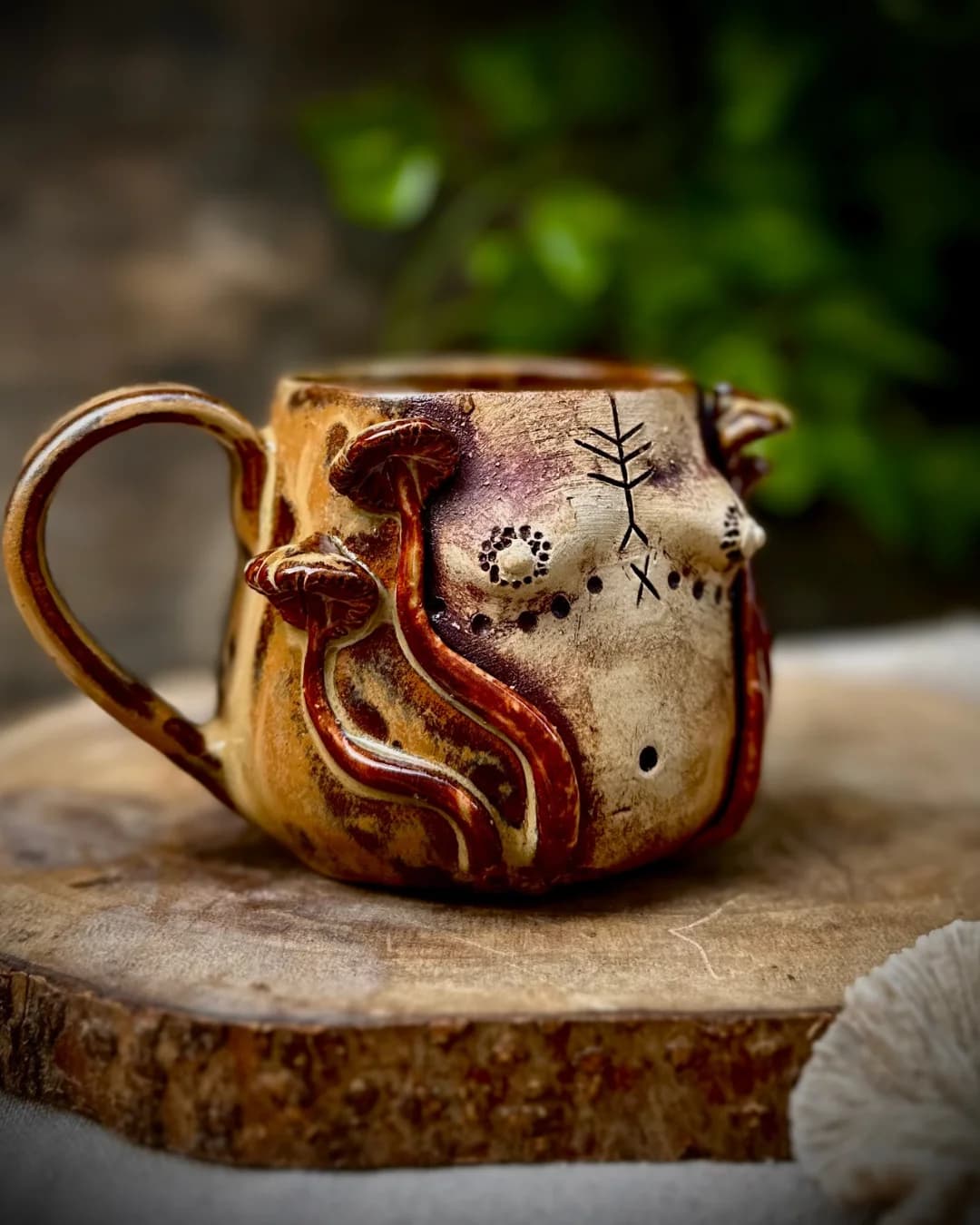 Mokosz - leśny kubek ceramiczny 250ml