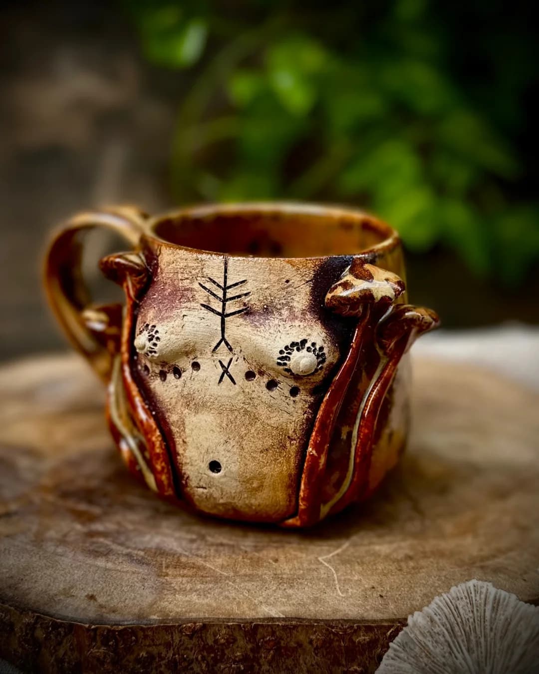 Mokosz - leśny kubek ceramiczny 250ml - zdjęcie 4